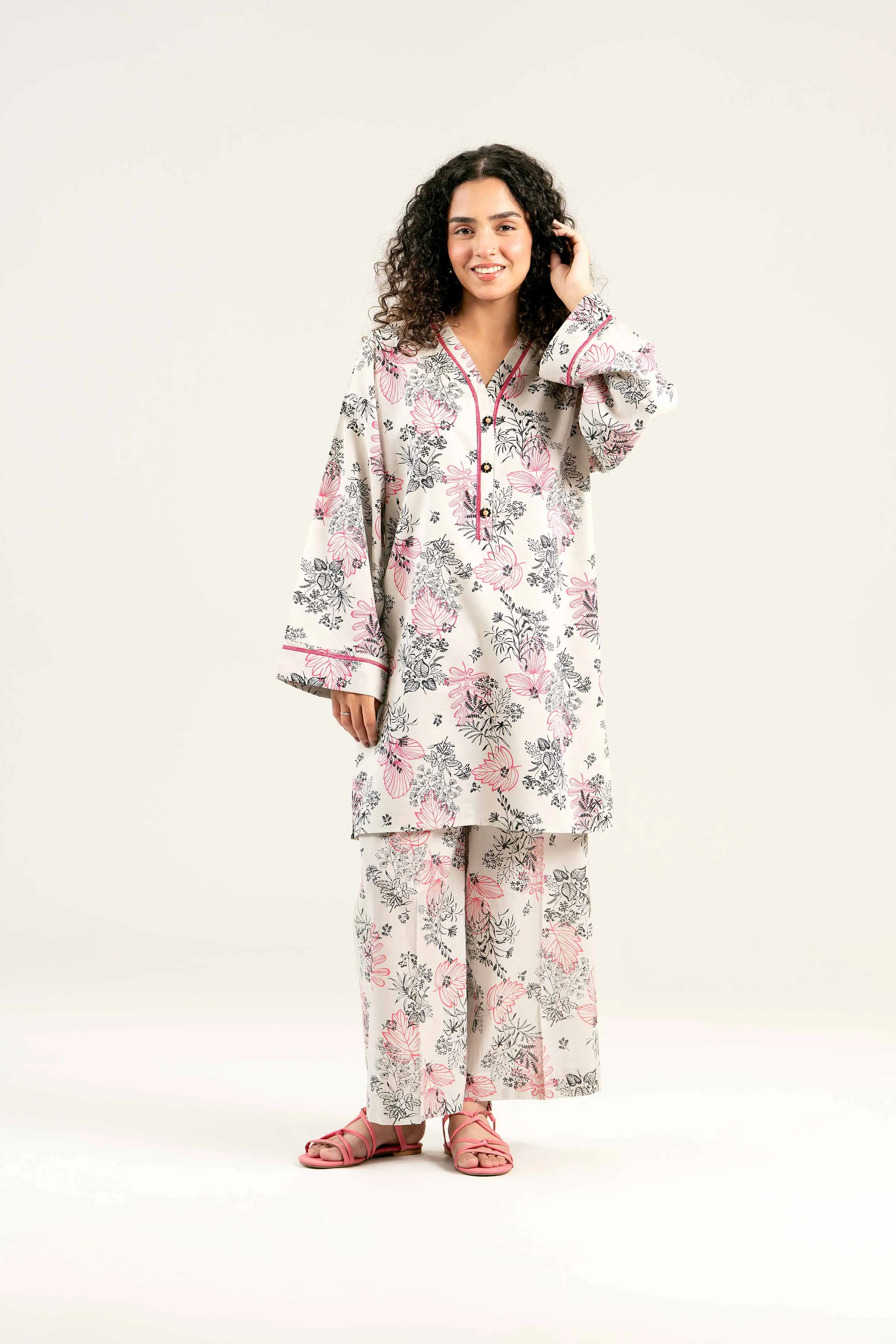 2 Piece - Printed Suit - PS25-07