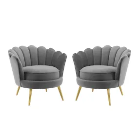 Admire Accent Armchair Performance Velvet Set of 2