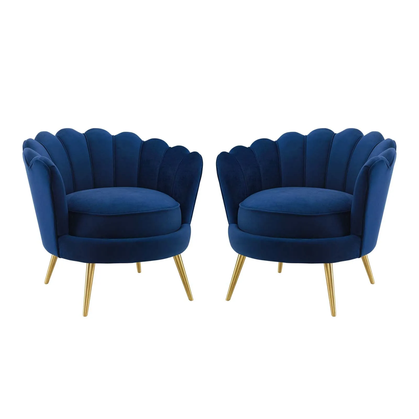 Admire Accent Armchair Performance Velvet Set of 2