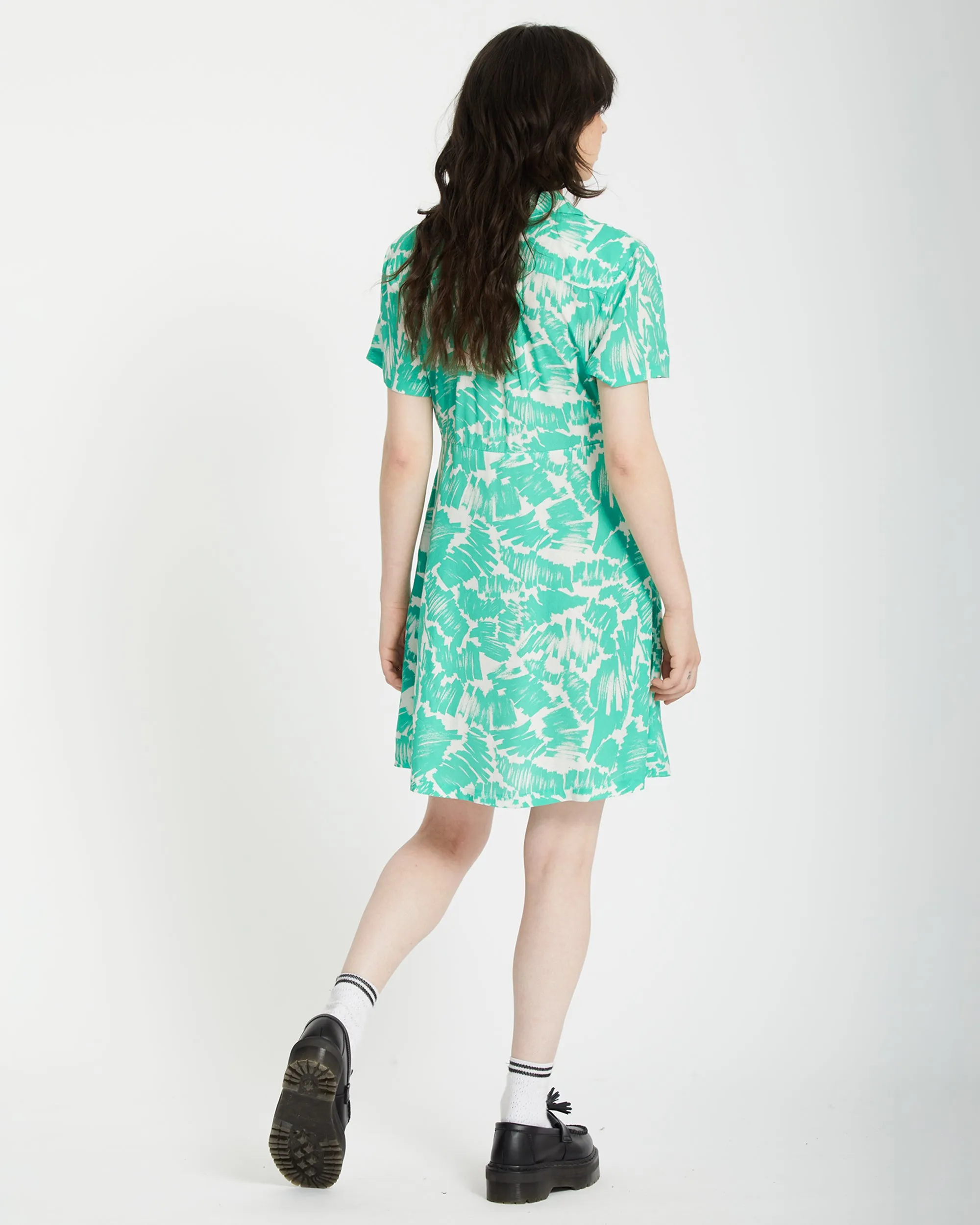 Alix Shirt Dress - JADE