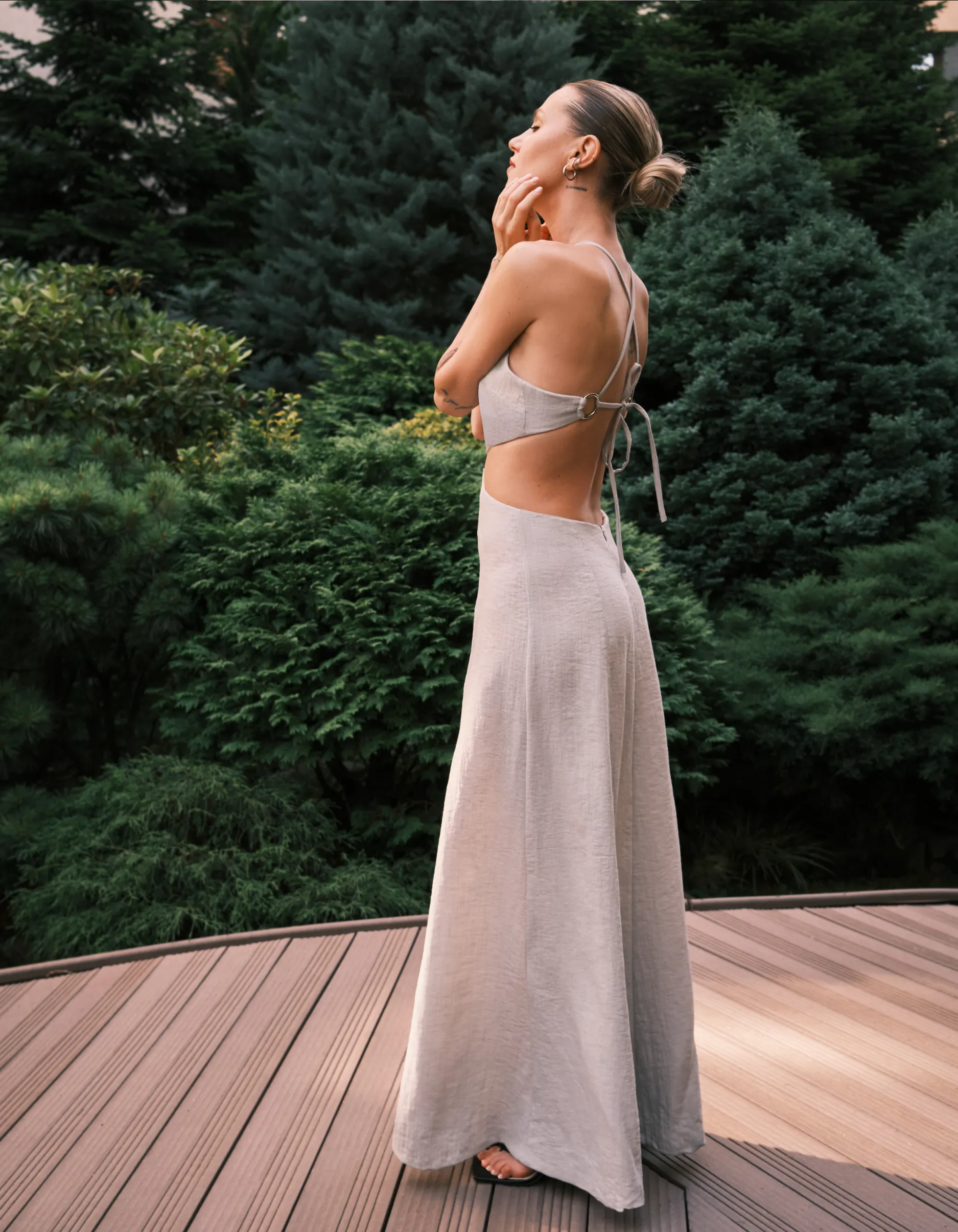 Allie Halter Maxi Dress