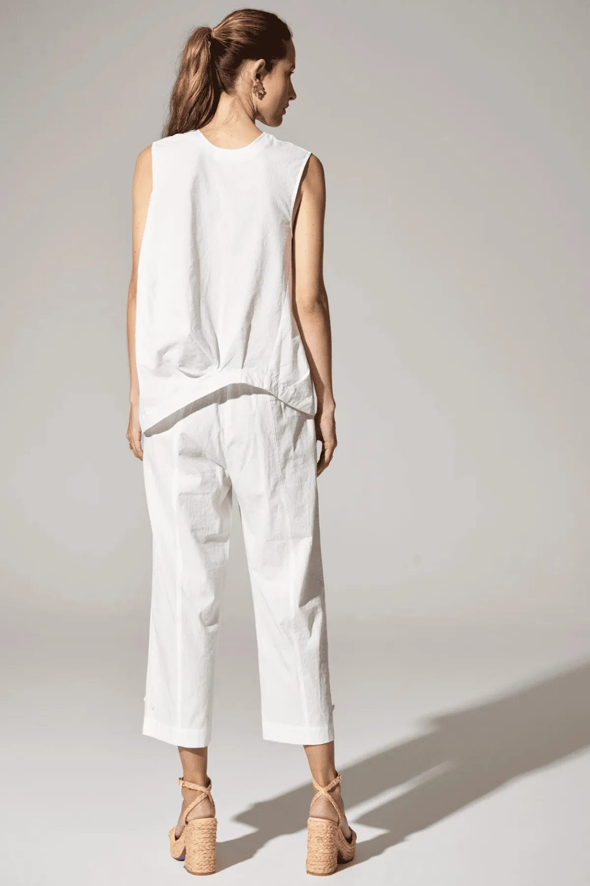 AVA CONVERTIBLE PANT WHITE