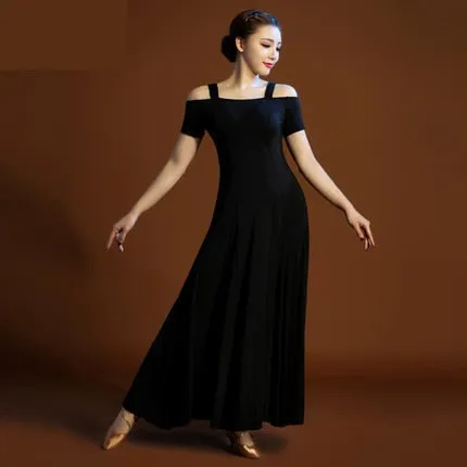 #B119 Womens Modern Ballroom-Tango-Waltz Dress