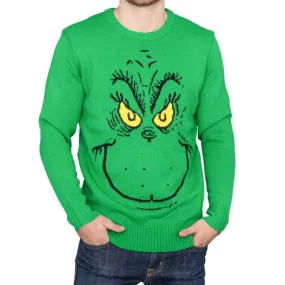 Big Face Grinch Sweater