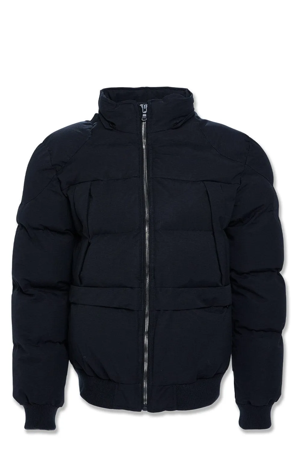 Big Men's Cross Bay Bomber Jacket (Noir)