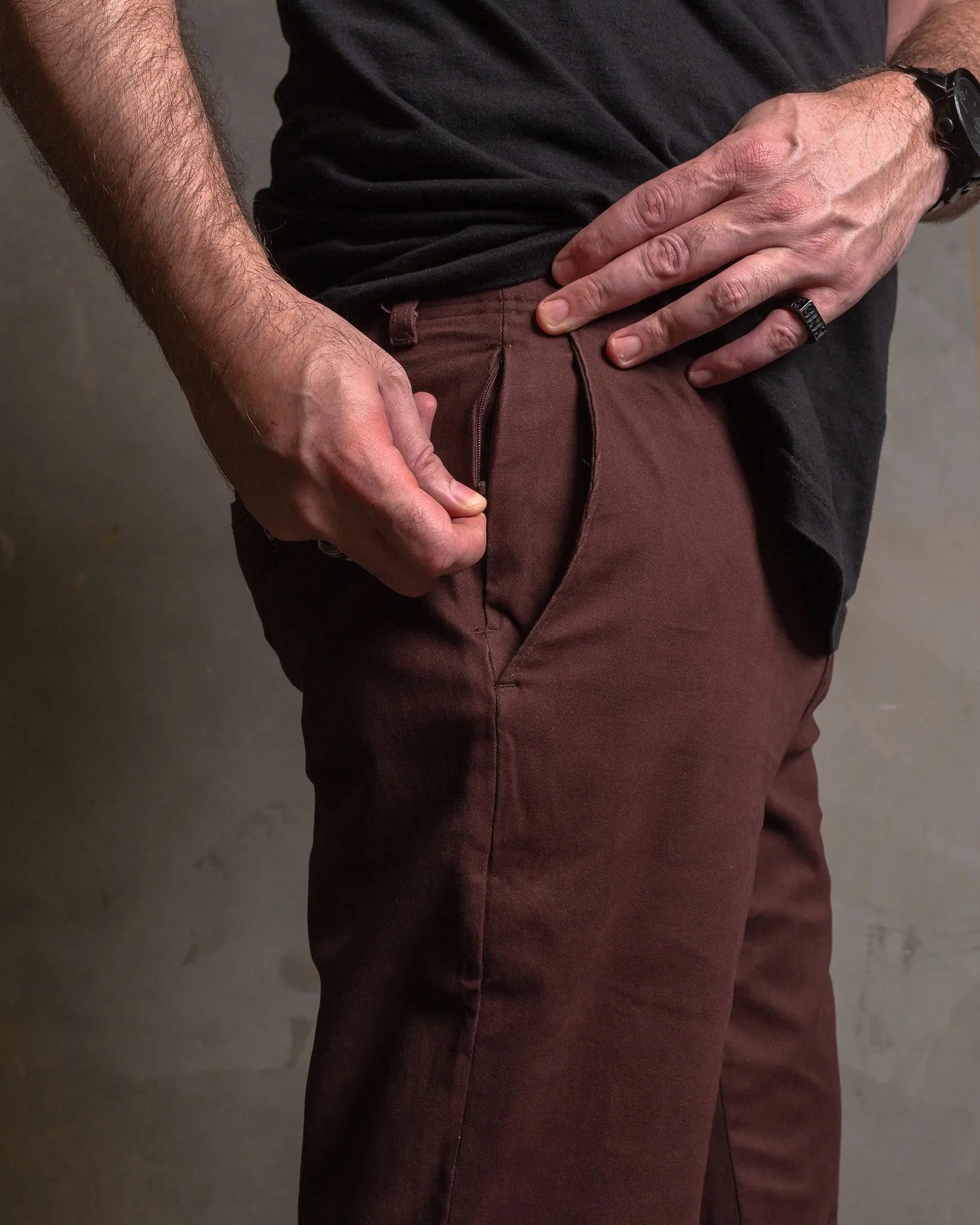 Chino Pants - Brown