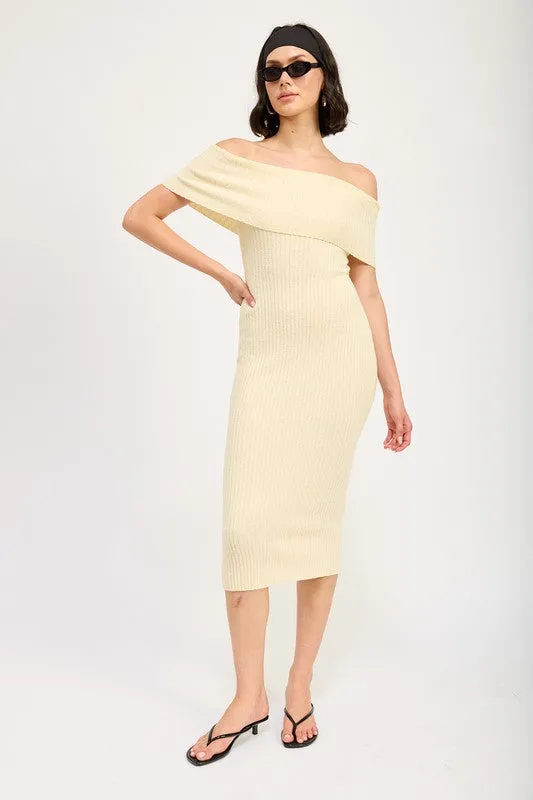 “City chic” Bodycon midi dress