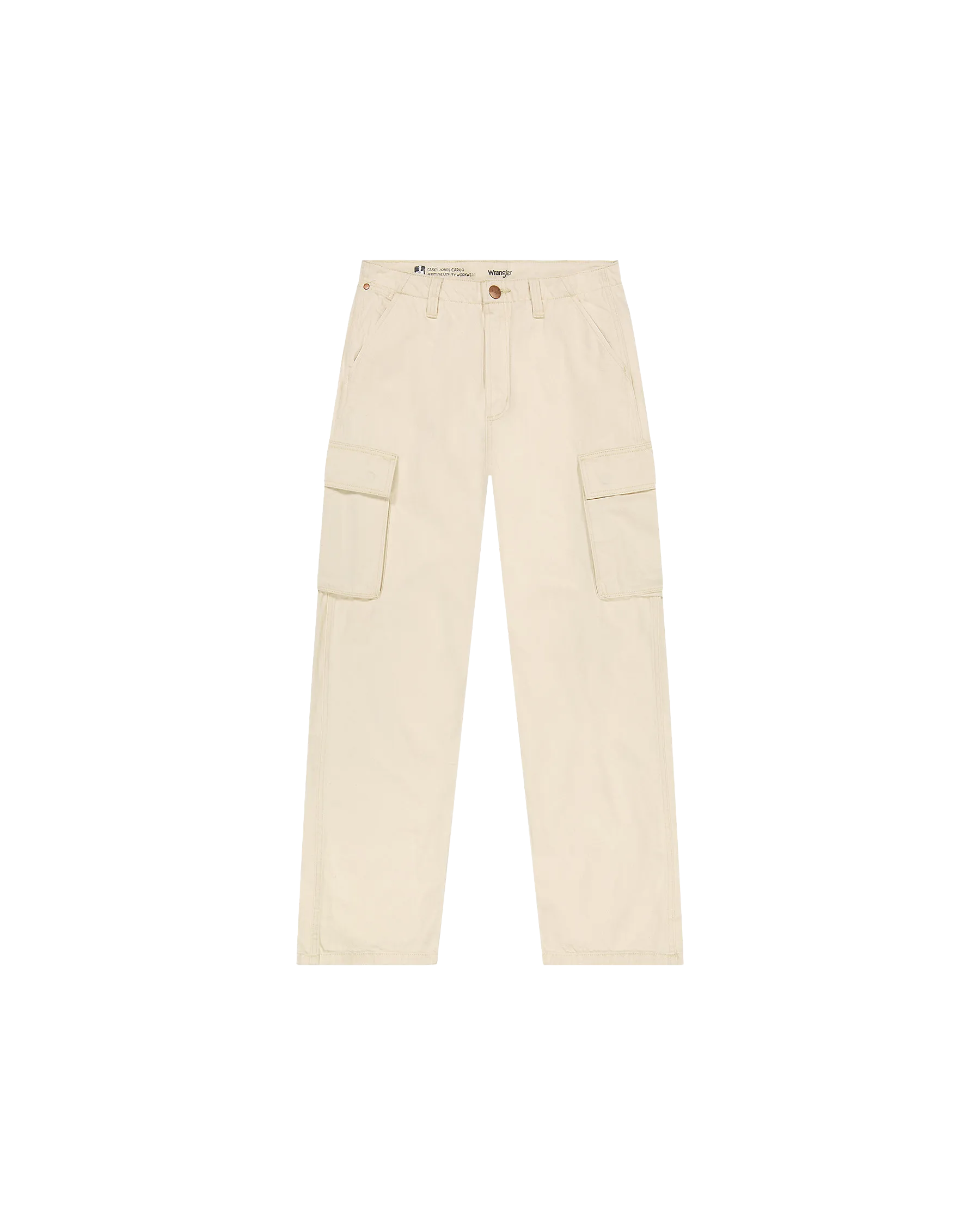 CJ Loose Cargo Trousers in Ecru