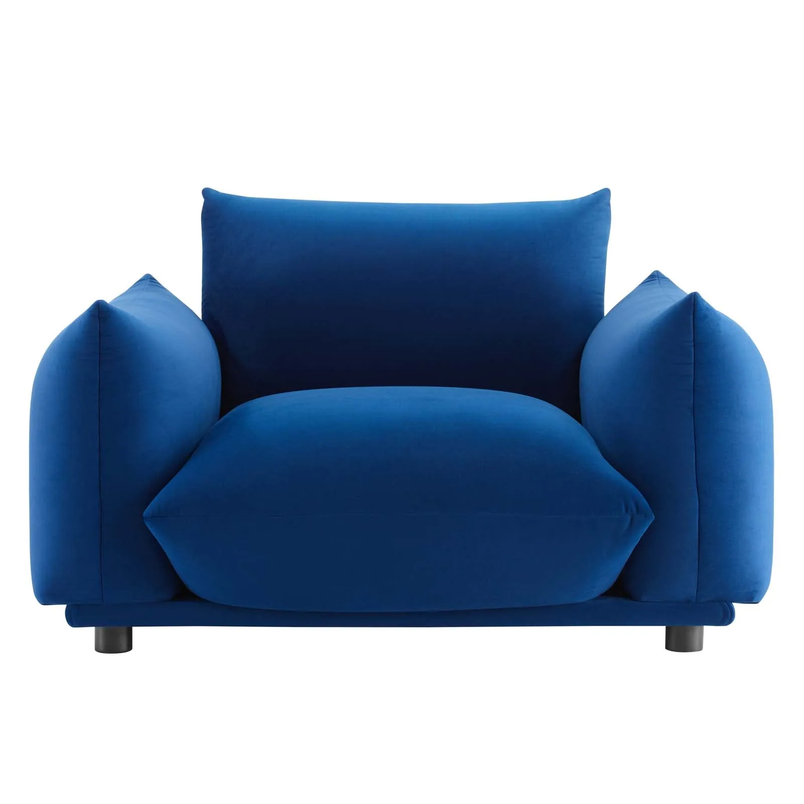 Copious Performance Velvet Armchair