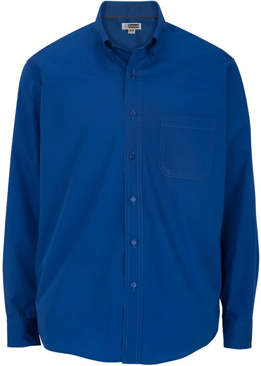 Edwards Lightweight Long Sleeve Poplin Shirt