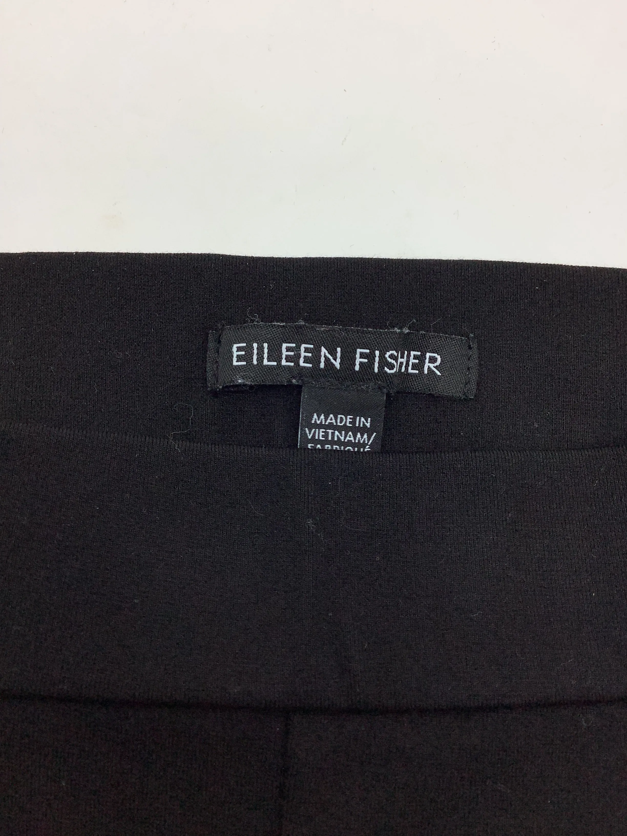 Eileen Fisher Pant Crop Black Size: M