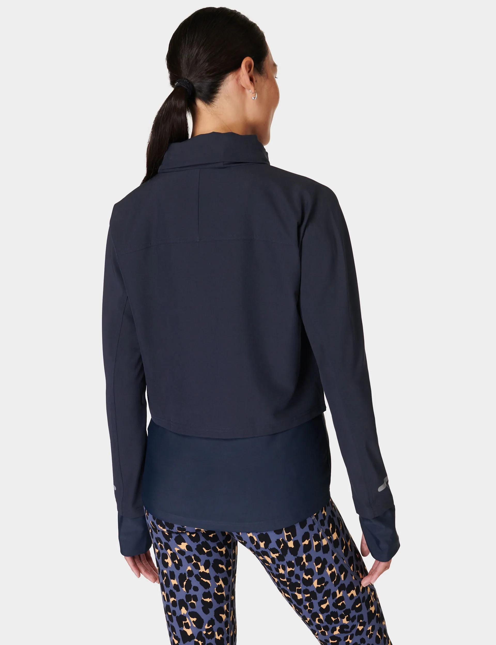 Fast Track Running Jacket - Navy Blue