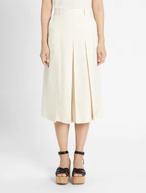 Geneve Pleated Culotte Linen