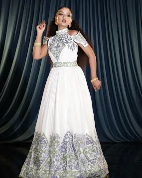 Gorgeous Exquisite Habesha Wedding Dress Stunning Habesha Dress