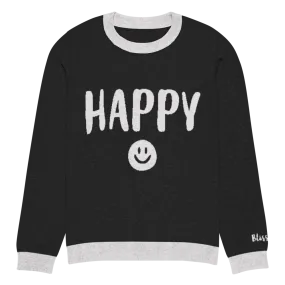 Happy Personalized Knit Sweater