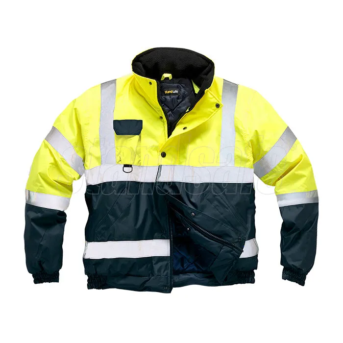 Hi Vis 2 Tone Bomber Jacket EN ISO 20471