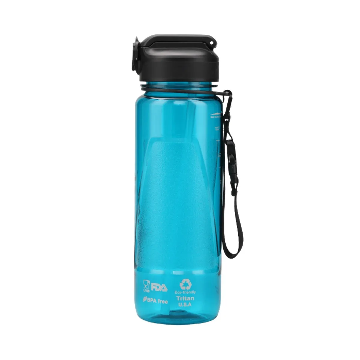 Impact 850-6056 - 850ML USA Tritan Sport Straw Healthy Water Bottle