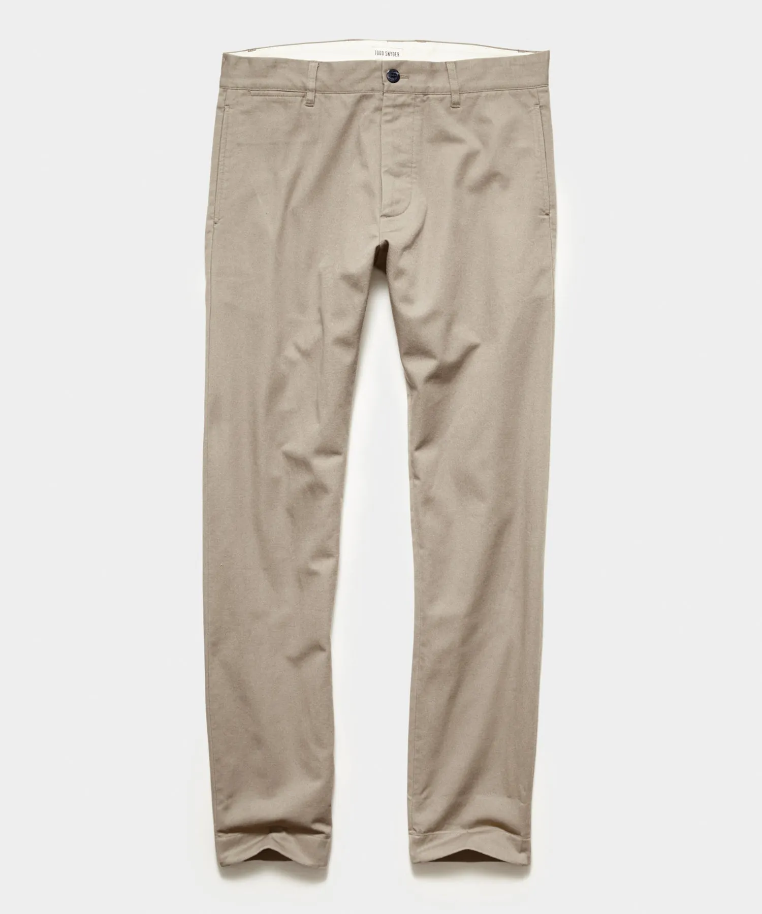 Japanese Selvedge Chino Pant in Khaki