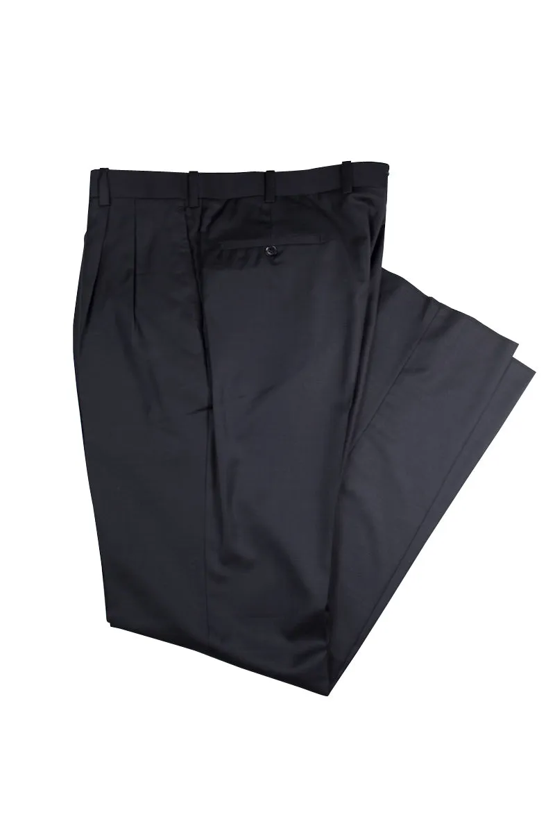 Laguna Double Pleated Trouser - Black