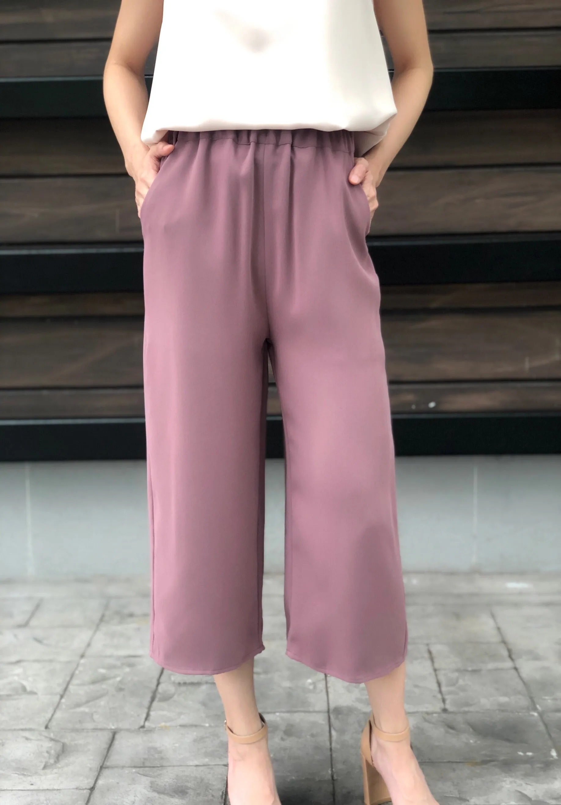 Lauretta Culottes in Rose