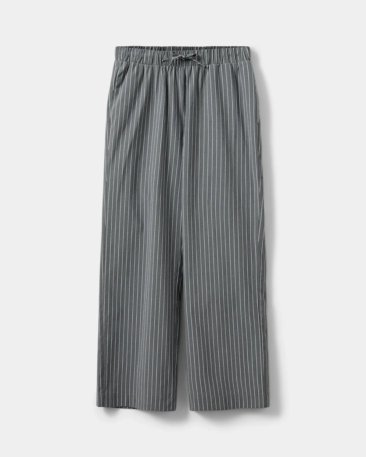 NOLASY TROUSERS - Grey Striped