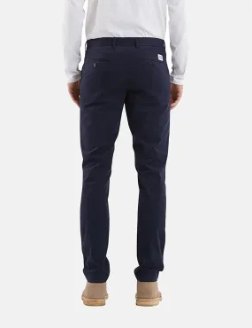 Norse Projects Aros Light Twill Chino (Slim) - Dark Navy Blue