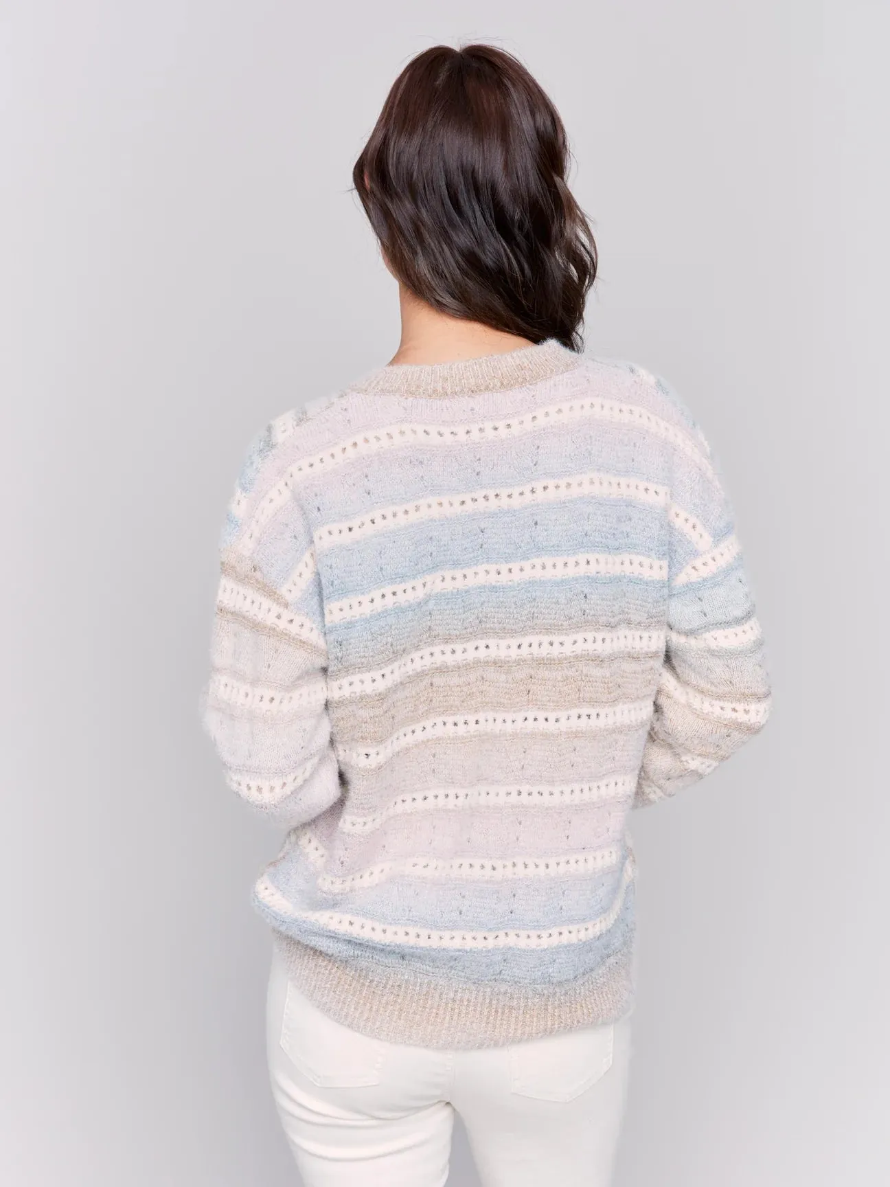 Ombre Open Stitch Sweater