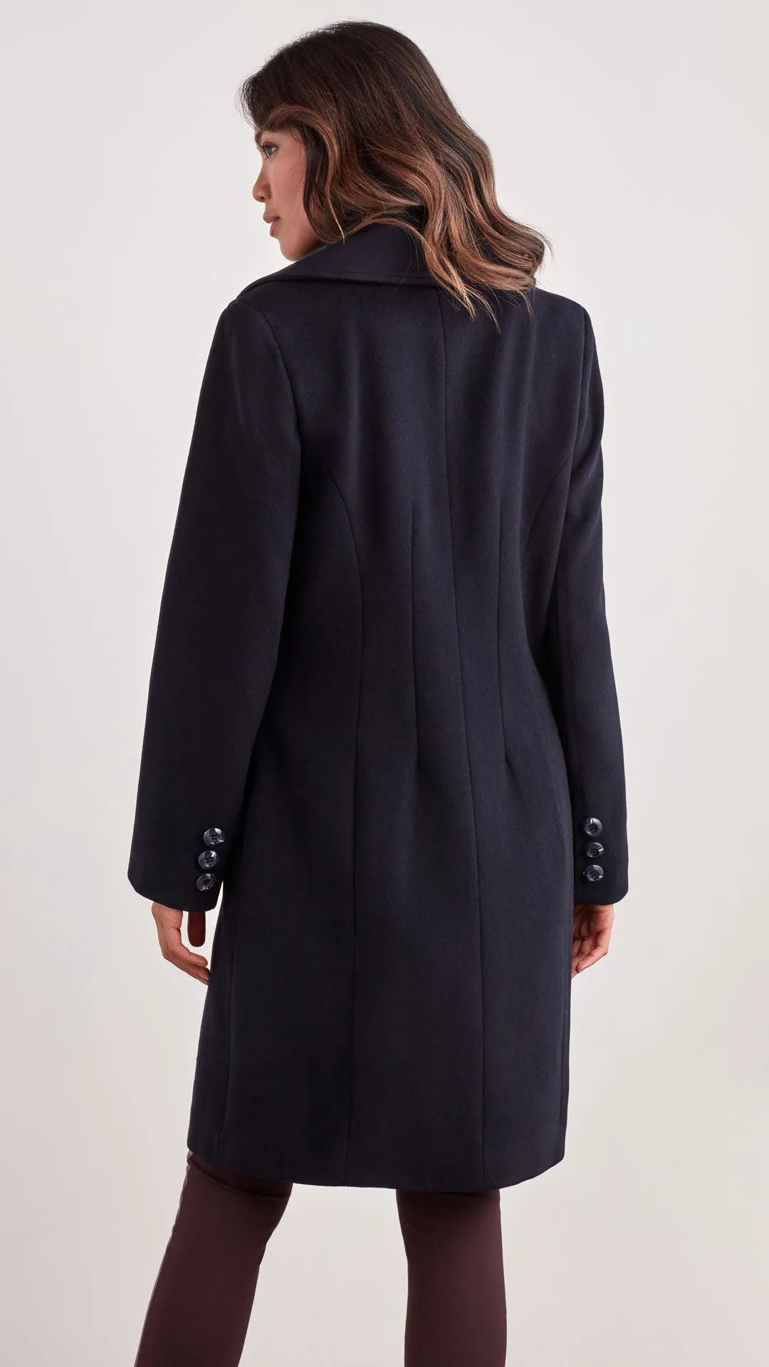 OVERSIZED COLLAR PEA COAT