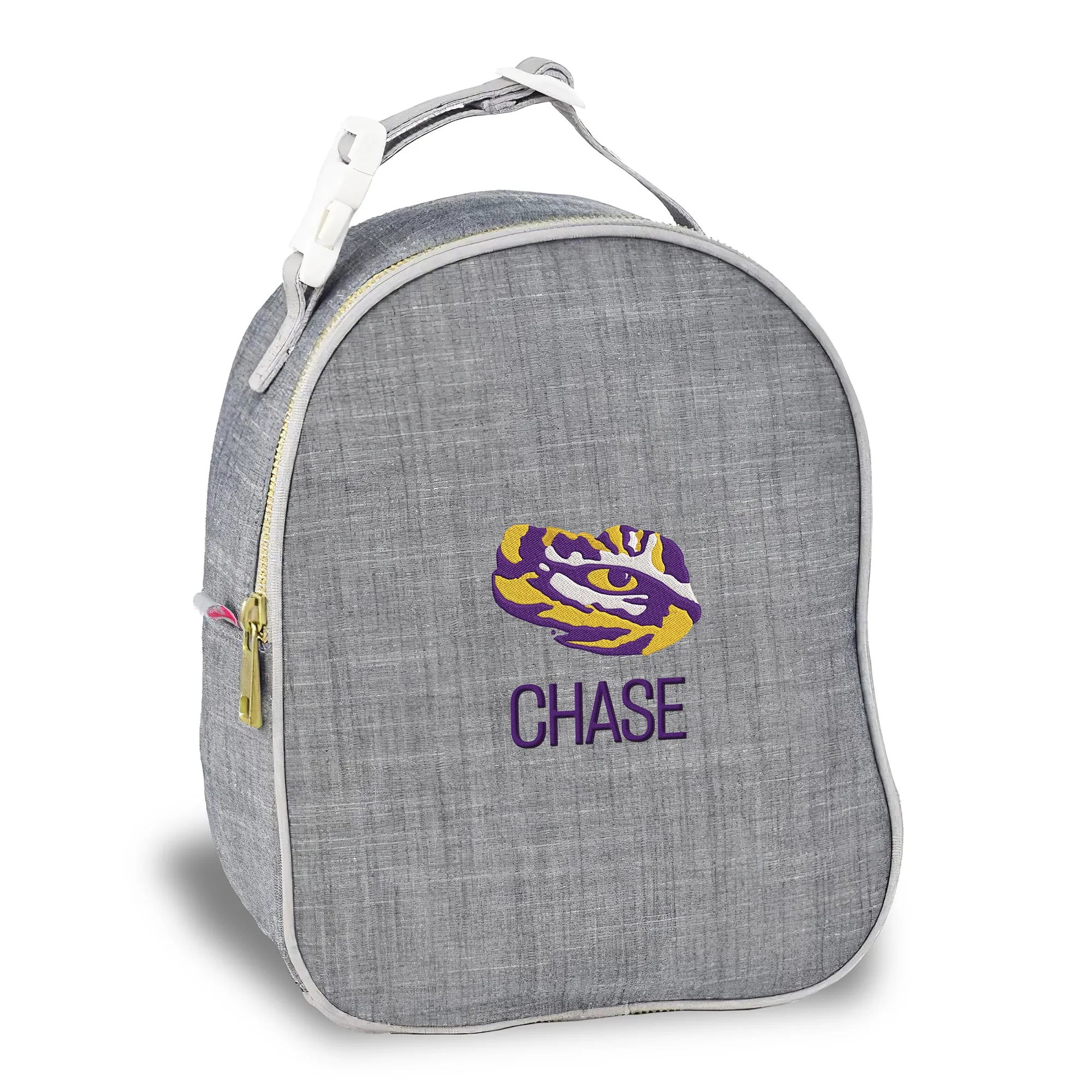 Personalized LSU Tigers Eye Insulated Bag