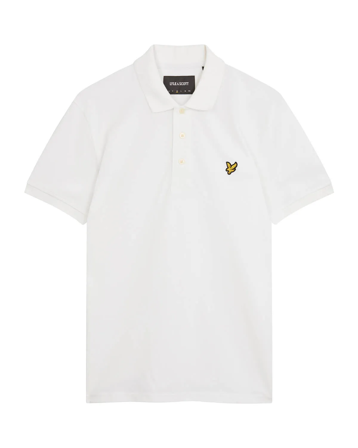 Plain Polo Shirt - White