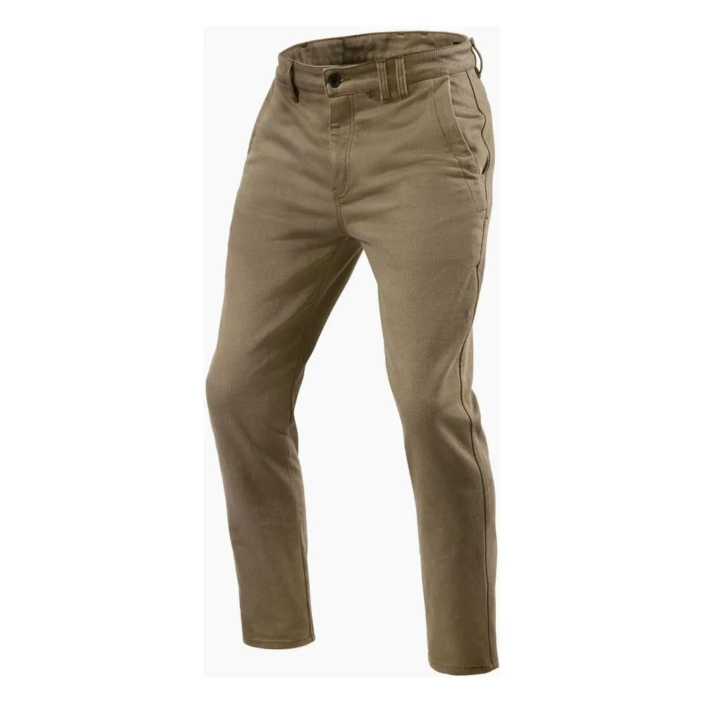 Revit Dean Slim Fit Riding Chinos Sand