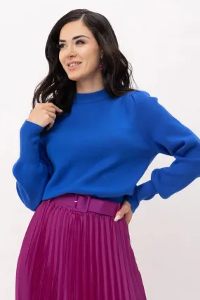 Royal Blue Knit Sweater