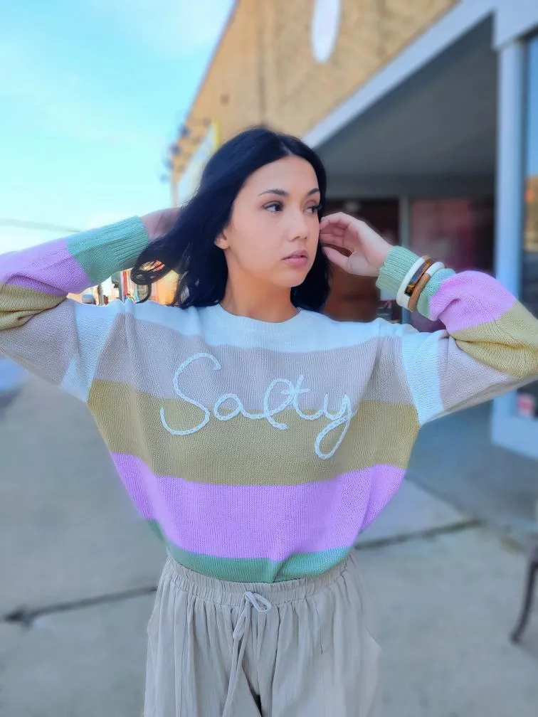 Salty Long Sleeve  Sweater