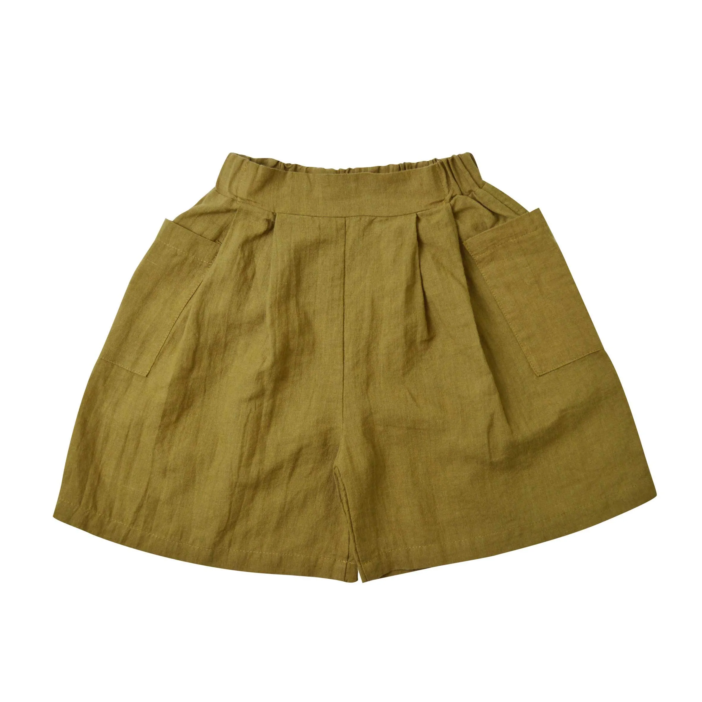 *Size 100 only* Linen Culottes, Dijon