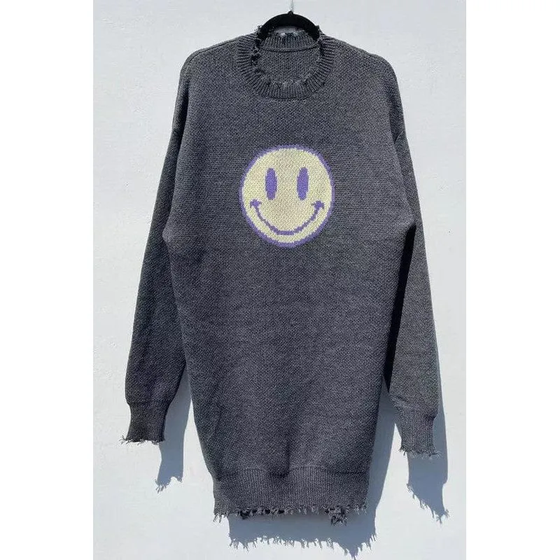 Smile sweater dress