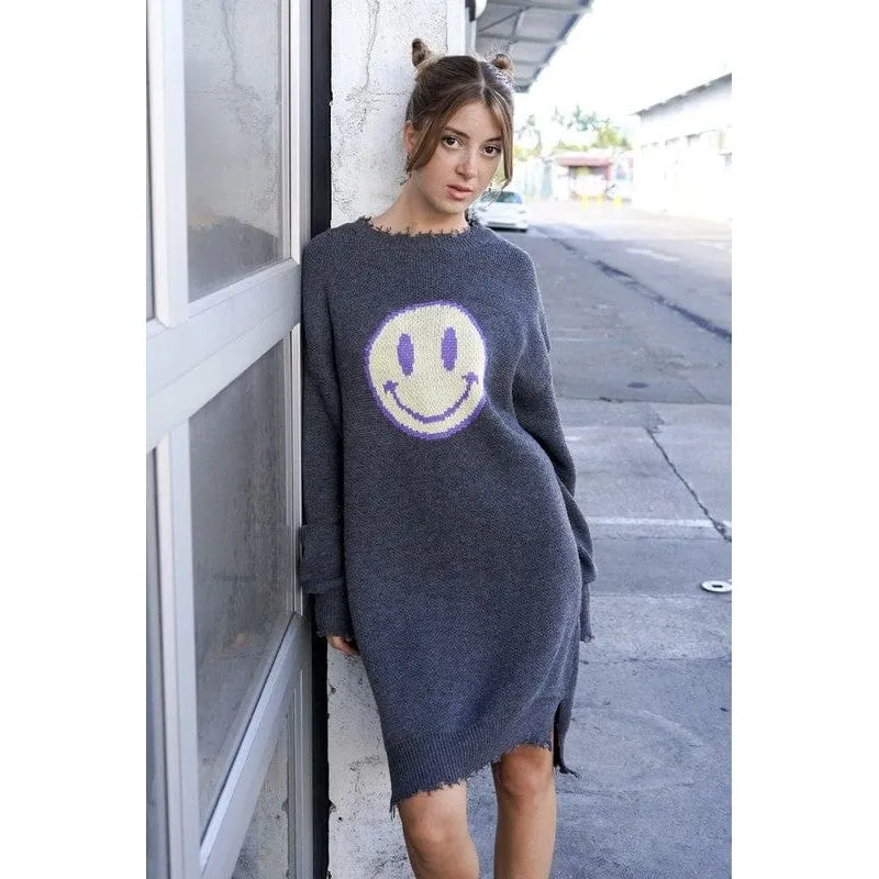 Smile sweater dress