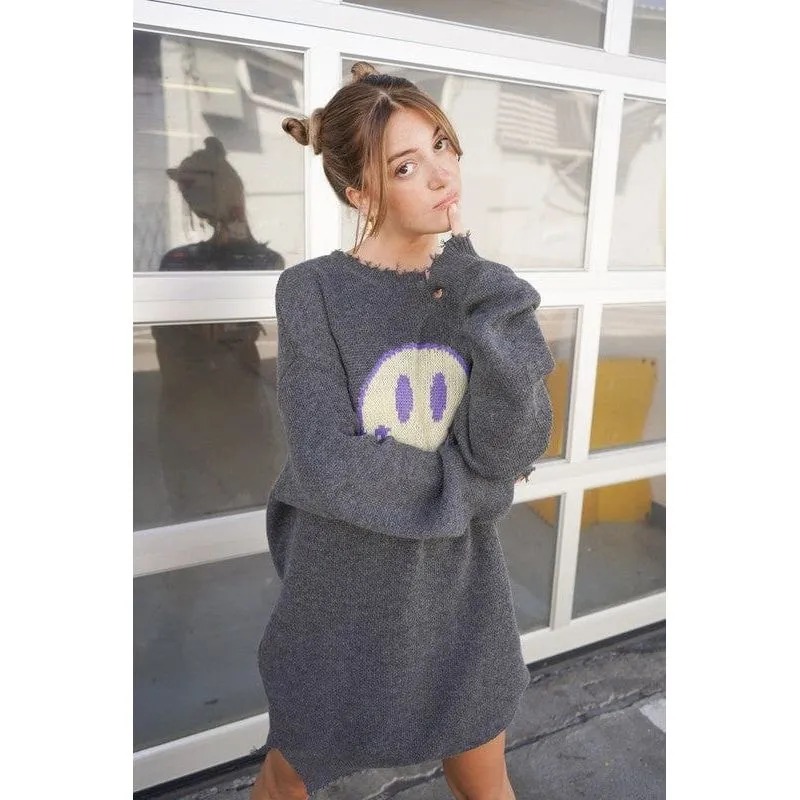 Smile sweater dress