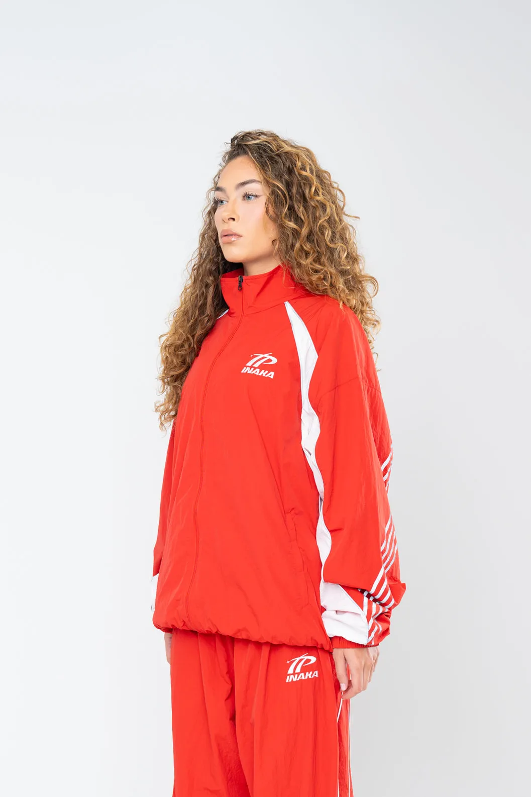 SPORTSWEAR TRACK JACKET - RED