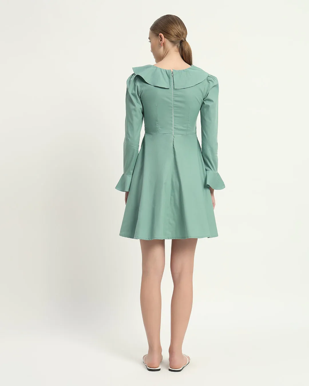 The Fredonia Mint Cotton Dress