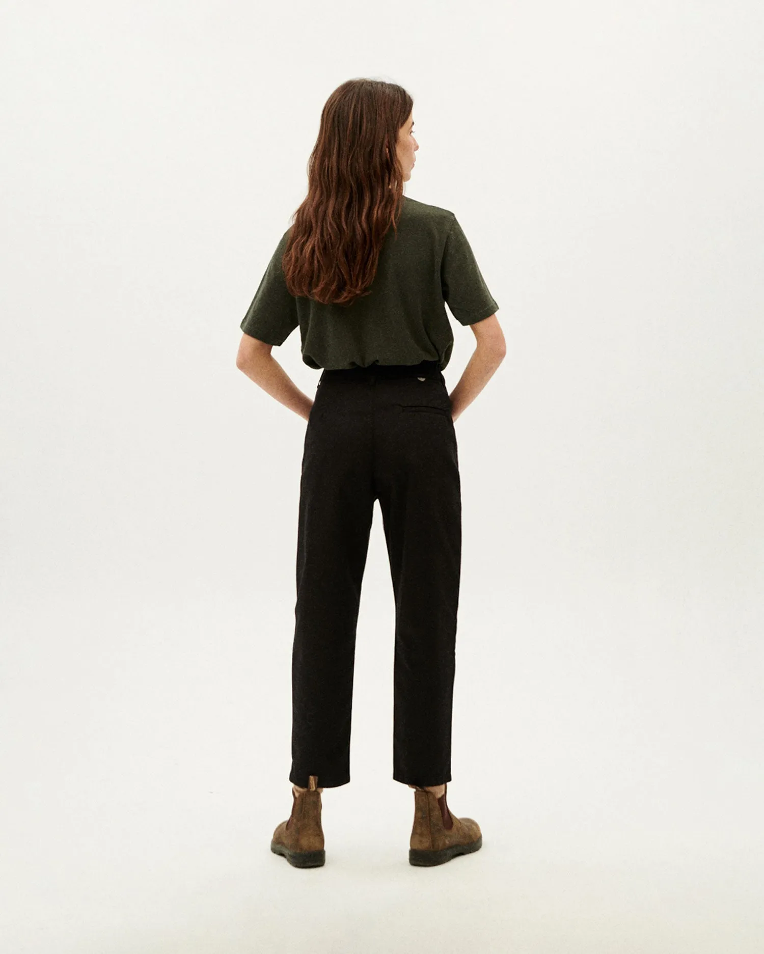 THINKING MU Rina pants black women