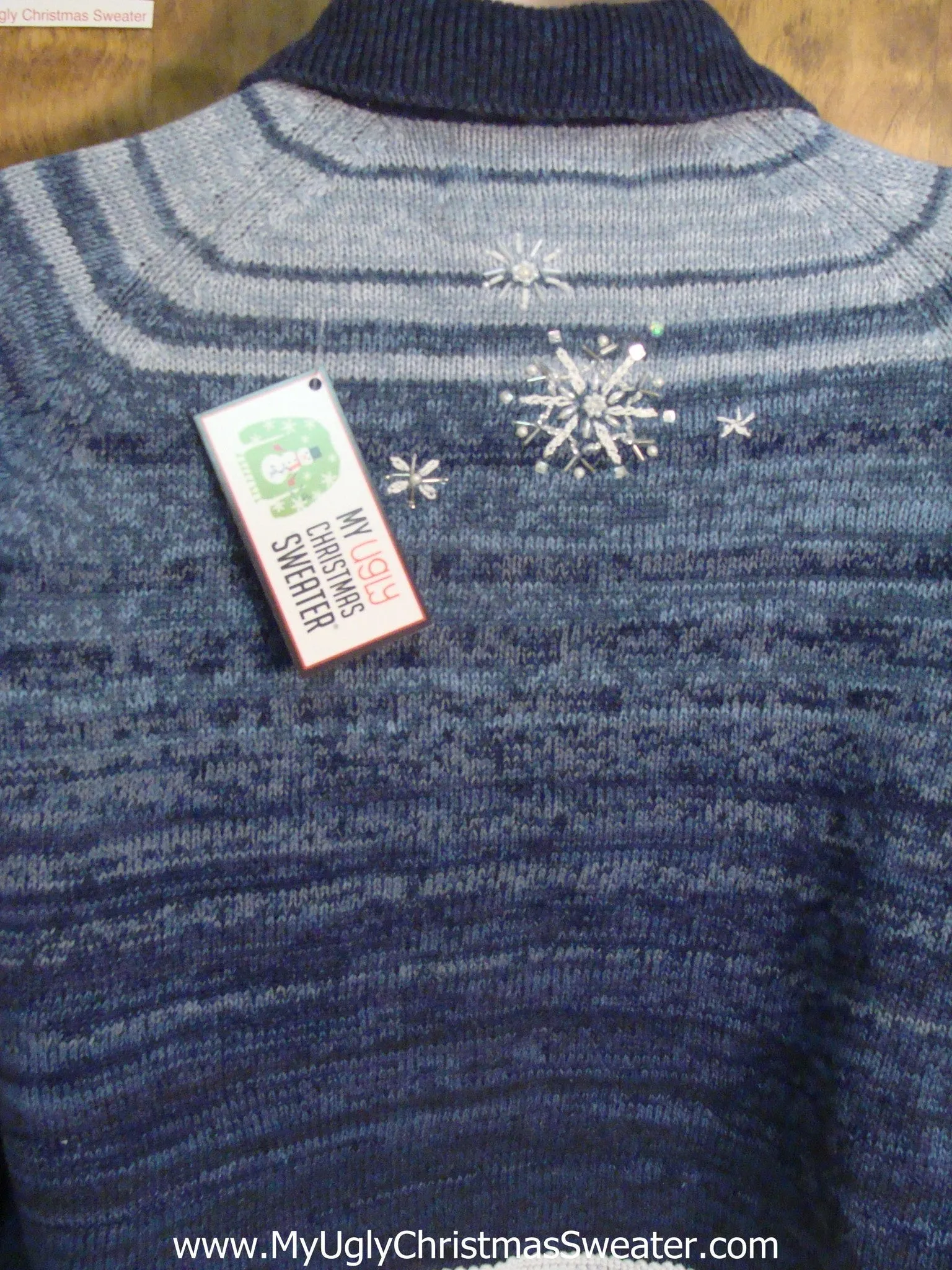 Tiny Snowflakes Cat Christmas Sweater