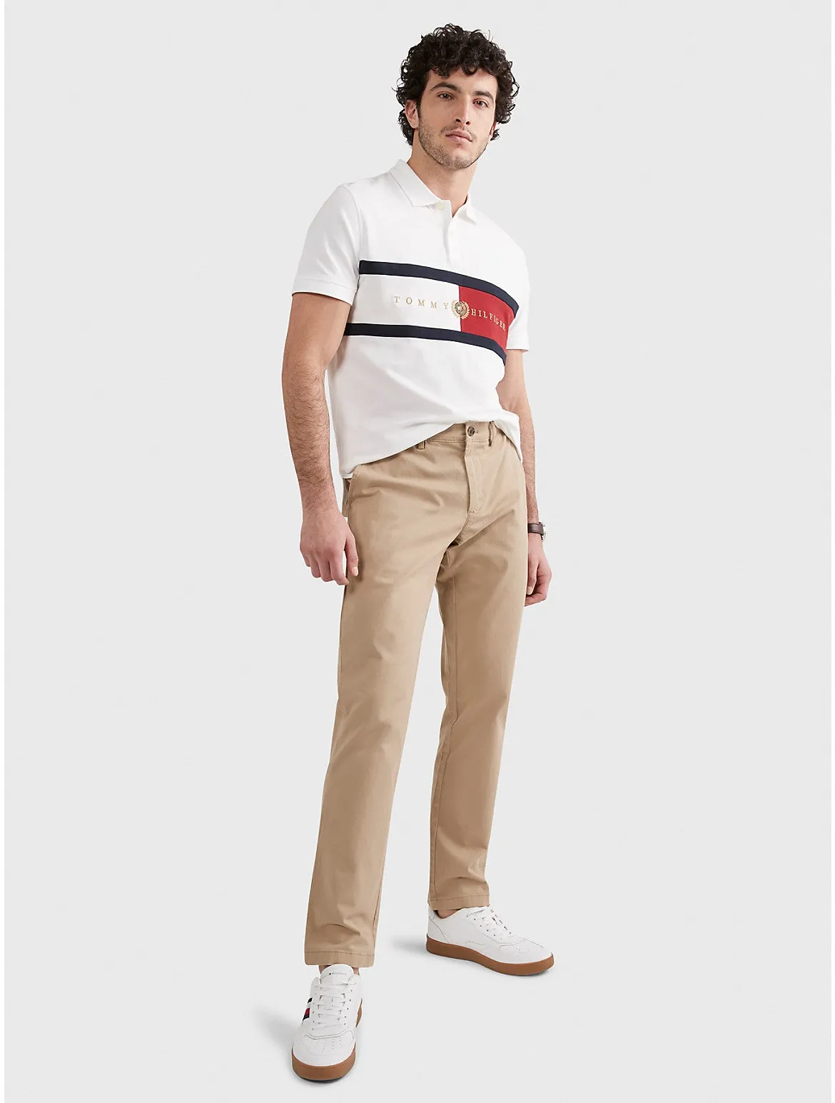 Tommy Hilfiger Men's Custom Fit THFlex Comfort Stretch Chino