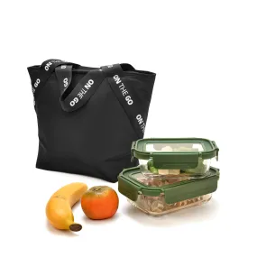 Tote Lunchbag On The Go -  Black