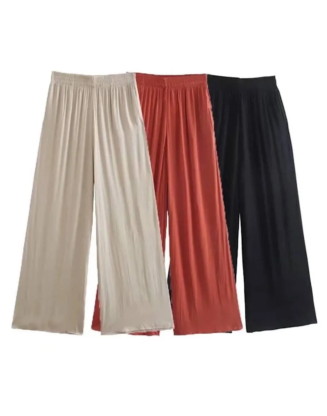 Wide Leg Casual Pants