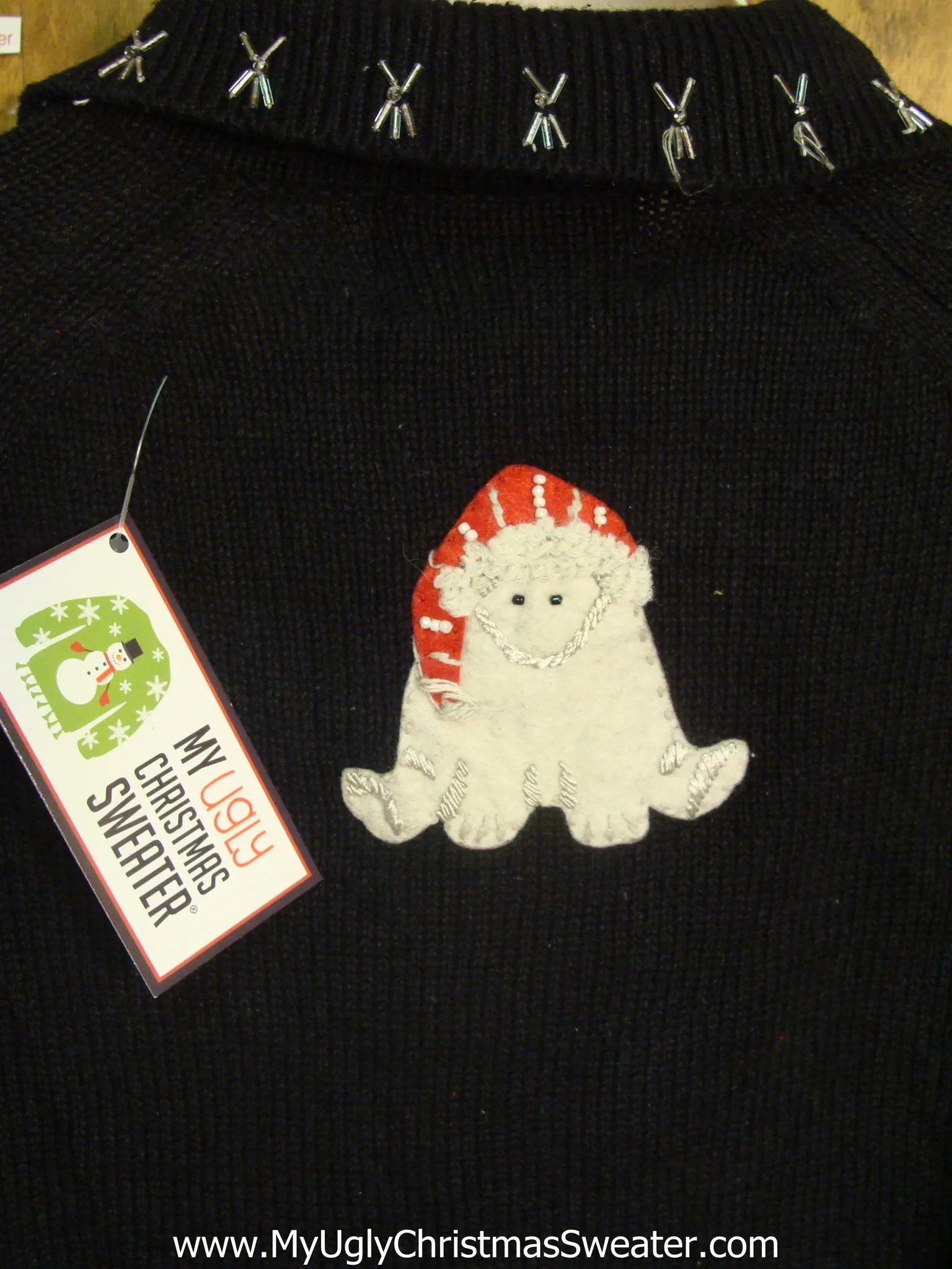 Winter Polar Bears Ugly Xmas Sweater