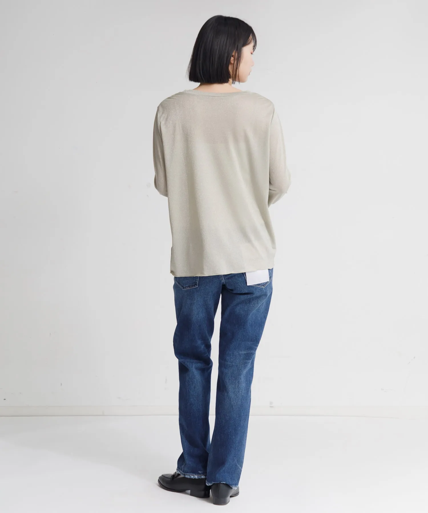 【WOMEN】Healthy denim Tallow