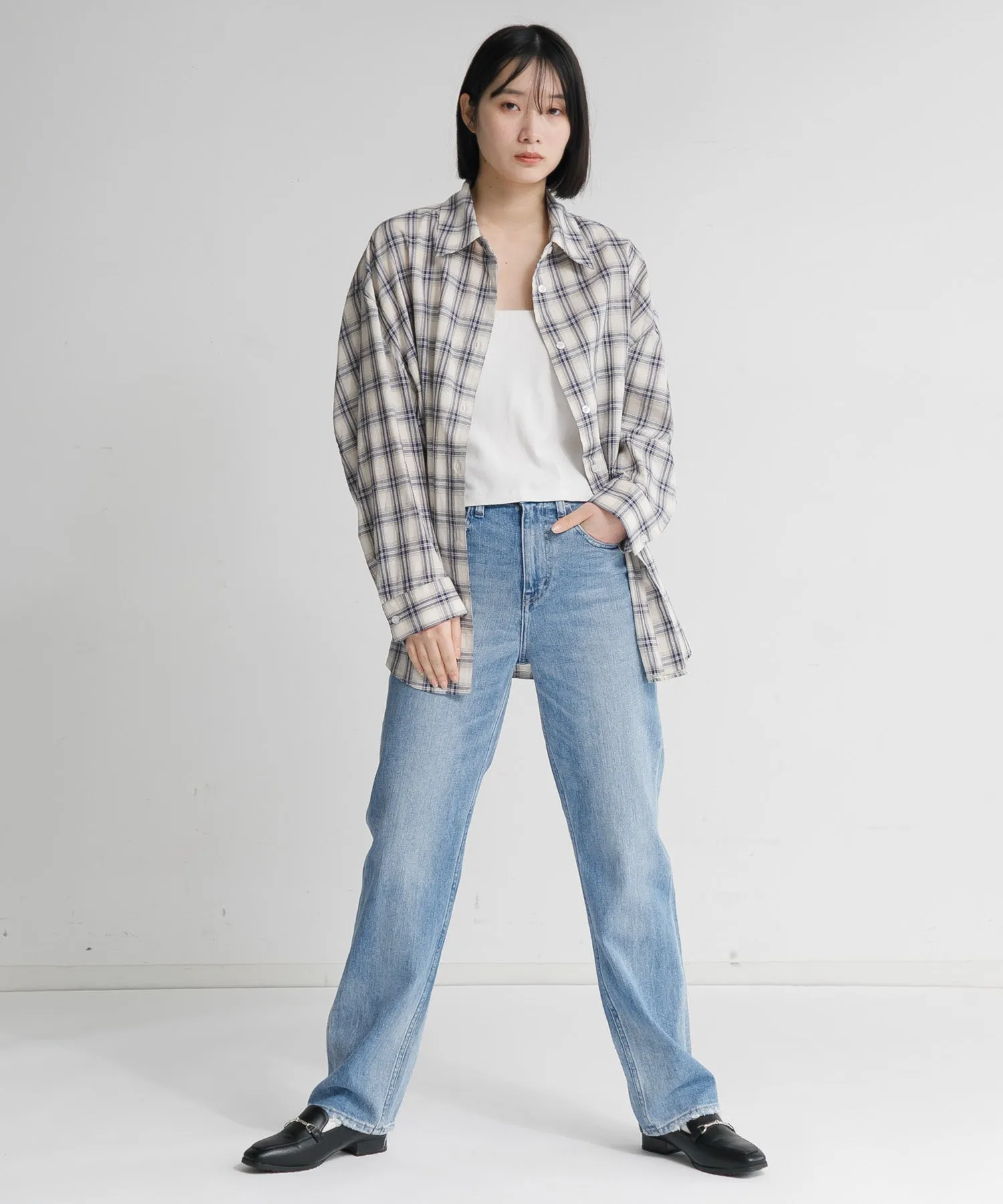 【WOMEN】Healthy denim Tallow