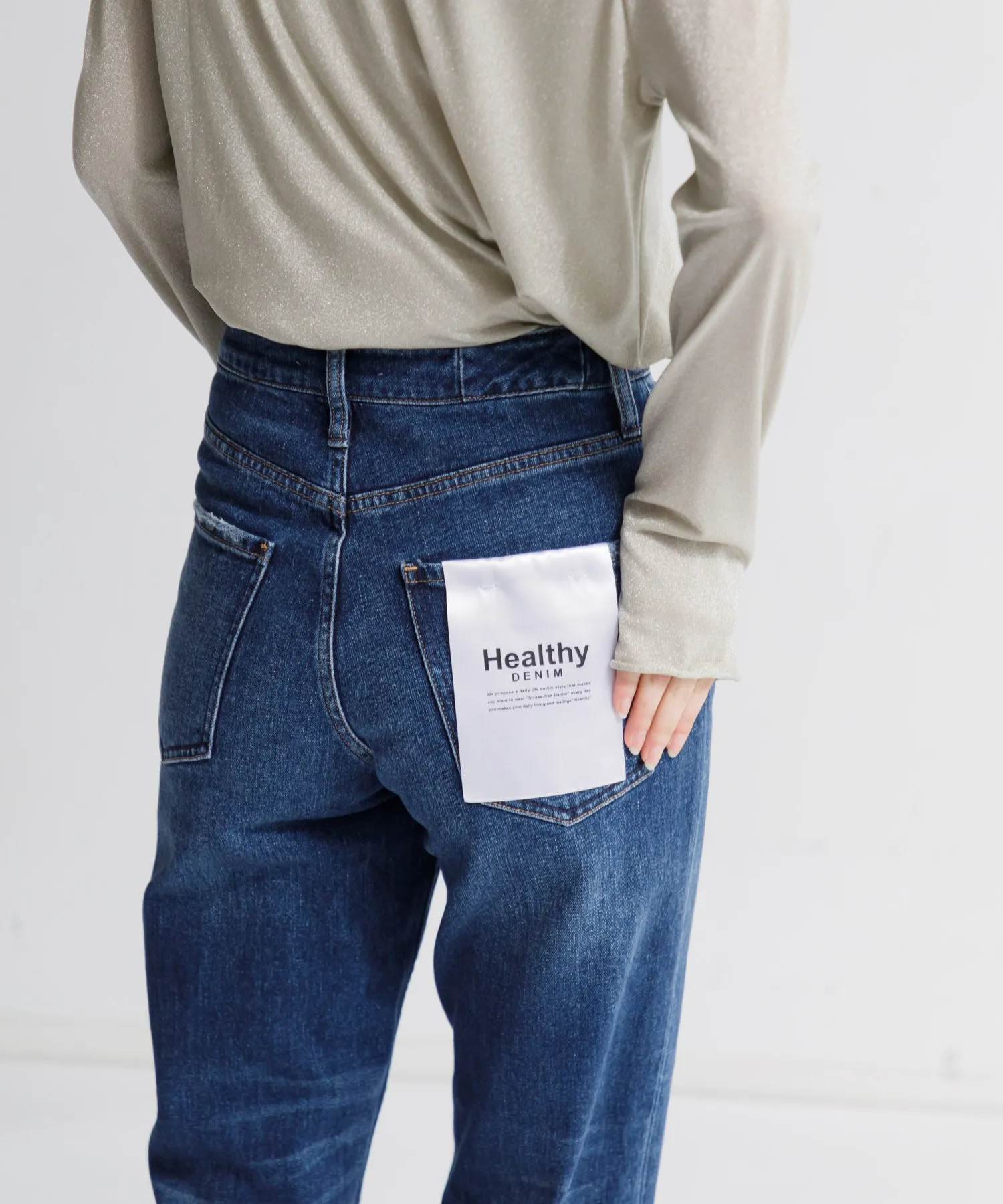 【WOMEN】Healthy denim Tallow