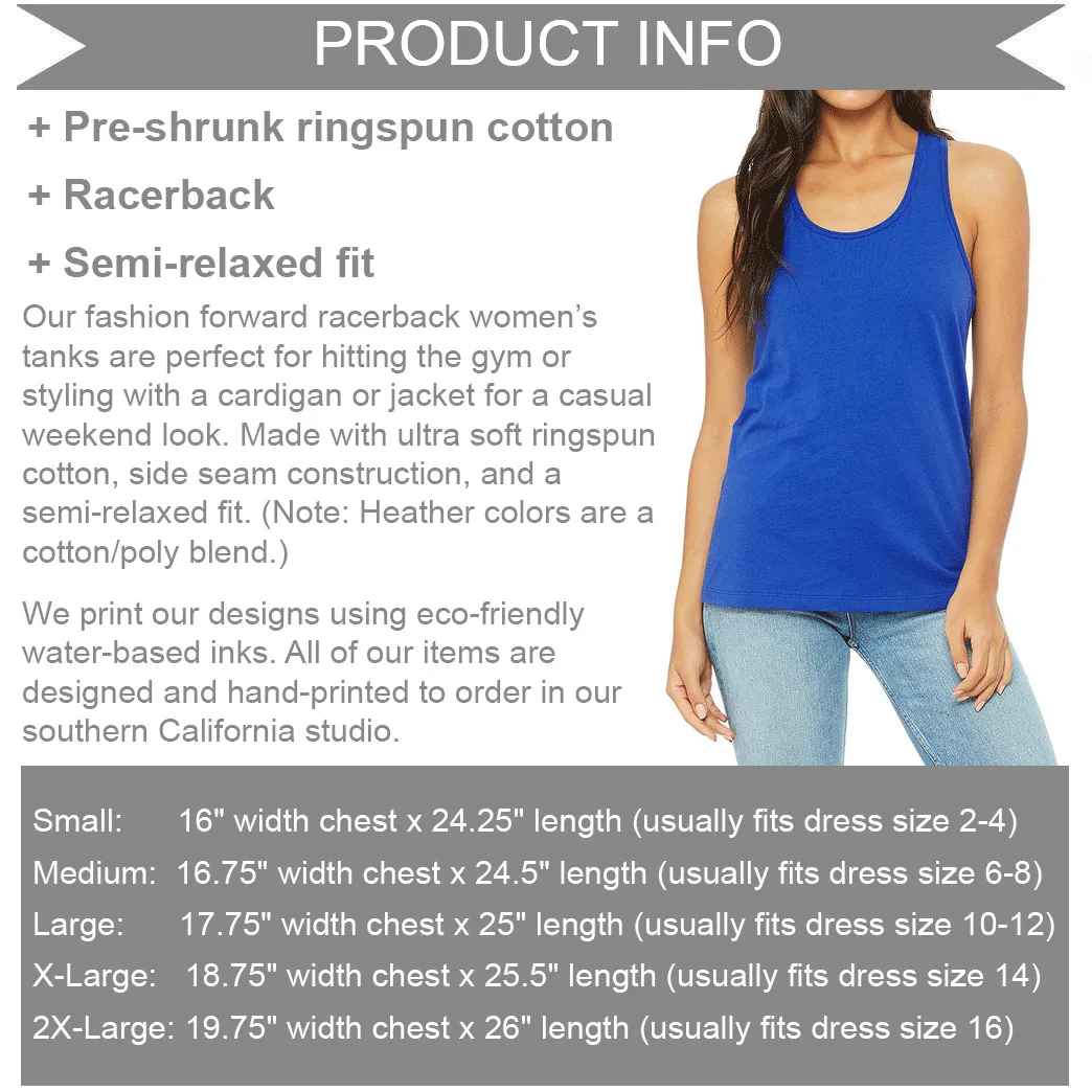 Women's Look Up and Get Lost Racerback Tank Top