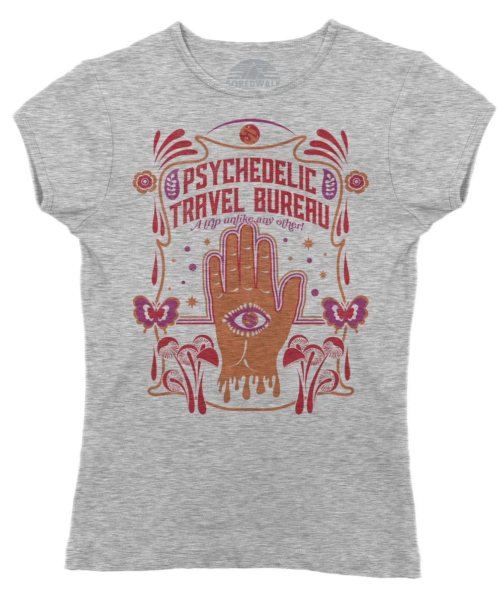 Women's Psychedelic Travel Bureau T-Shirt